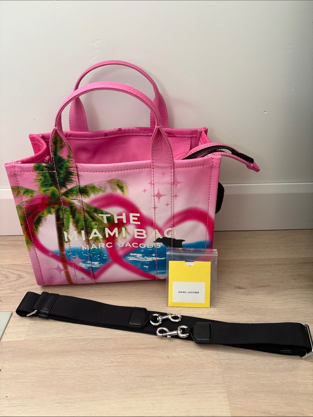 Marc Jacobs ‘The Miami Bag’ Medium Tote with Shoulder Strap